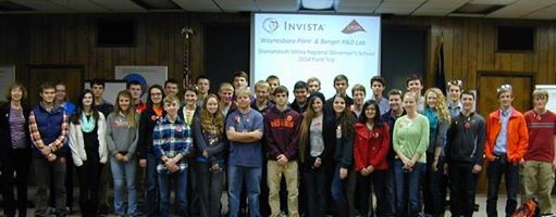 Students at Invista